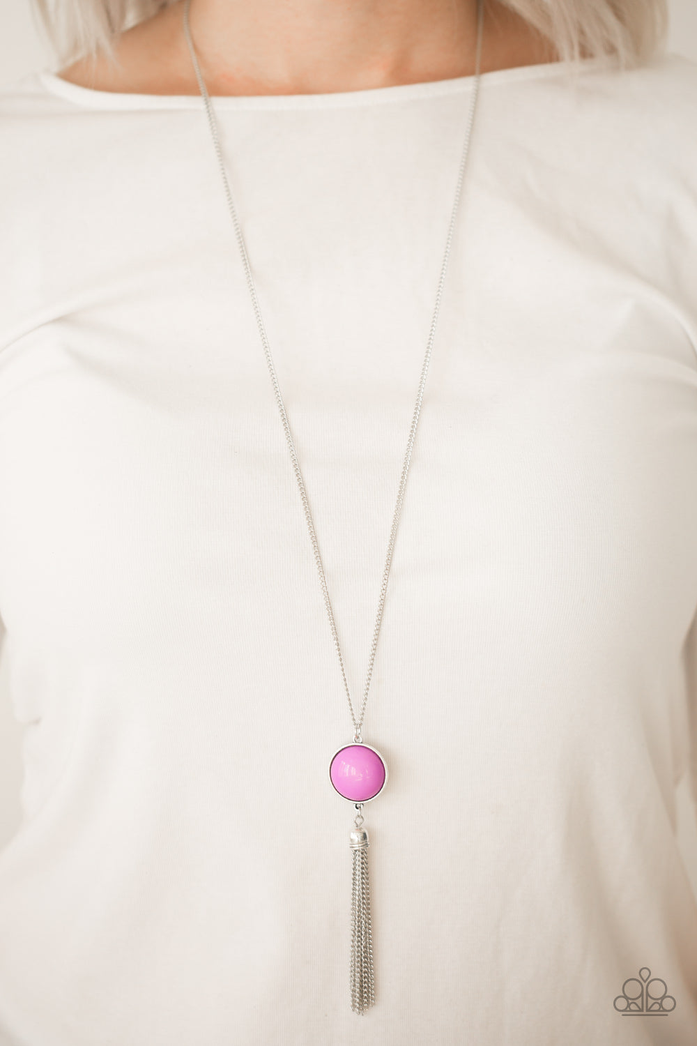 Paparazzi ♥ Pep In Your Step - Purple ♥  Necklace