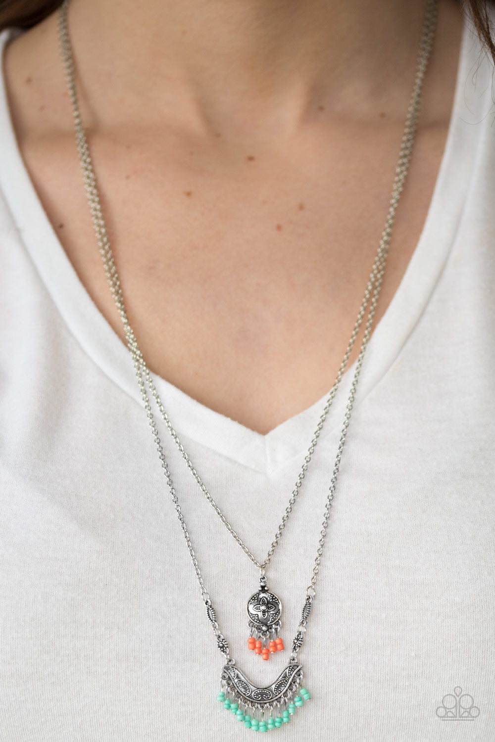 Paparazzi ♥ Bohemian Belle - Multi ♥  Necklace