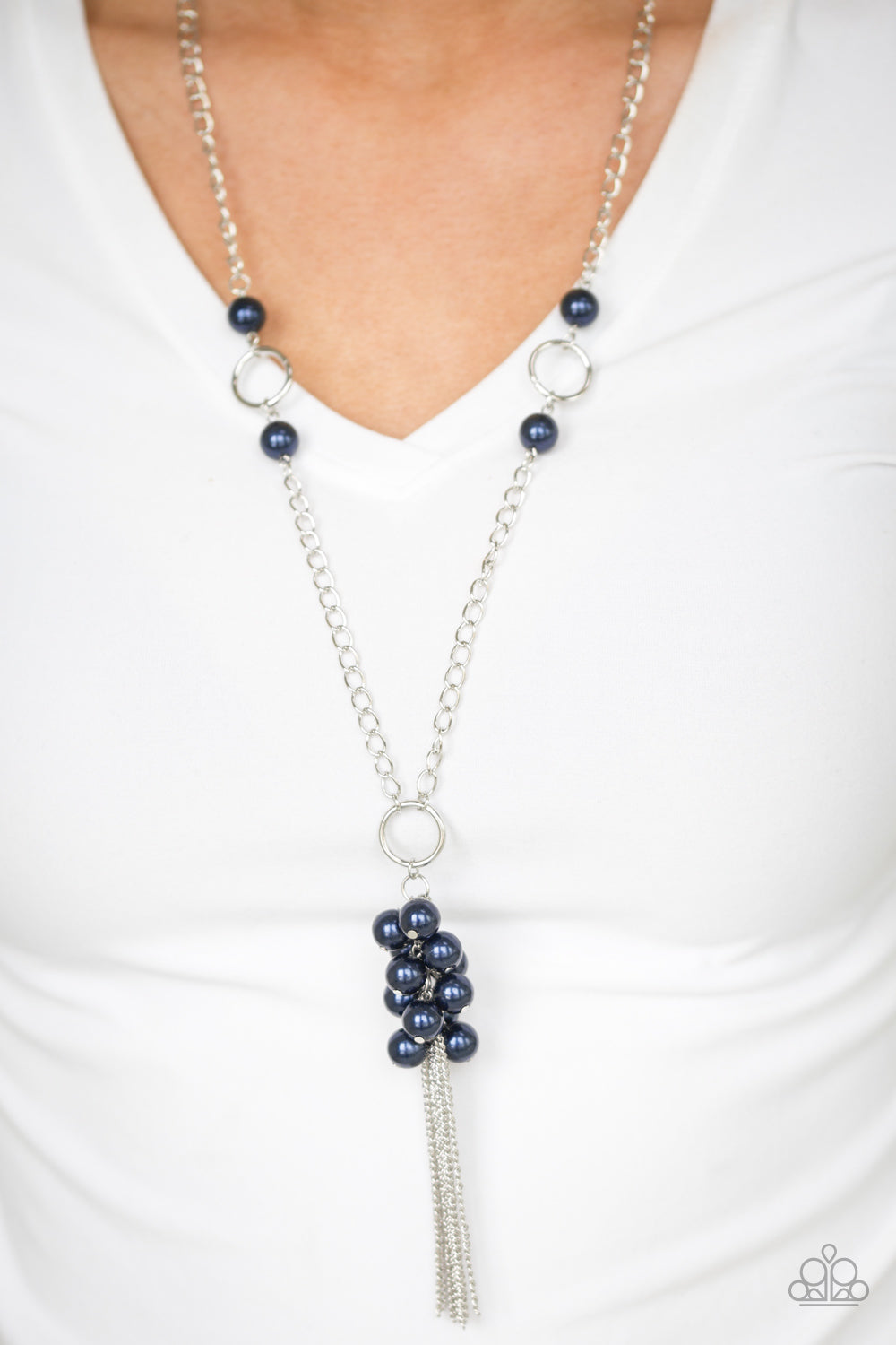 Paparazzi ♥ Hit The Runway - Blue ♥  Necklace