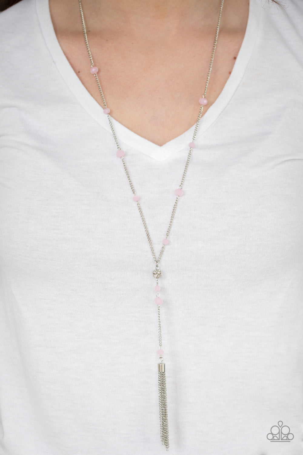 Paparazzi ♥ Out All Night - Pink ♥  Necklace