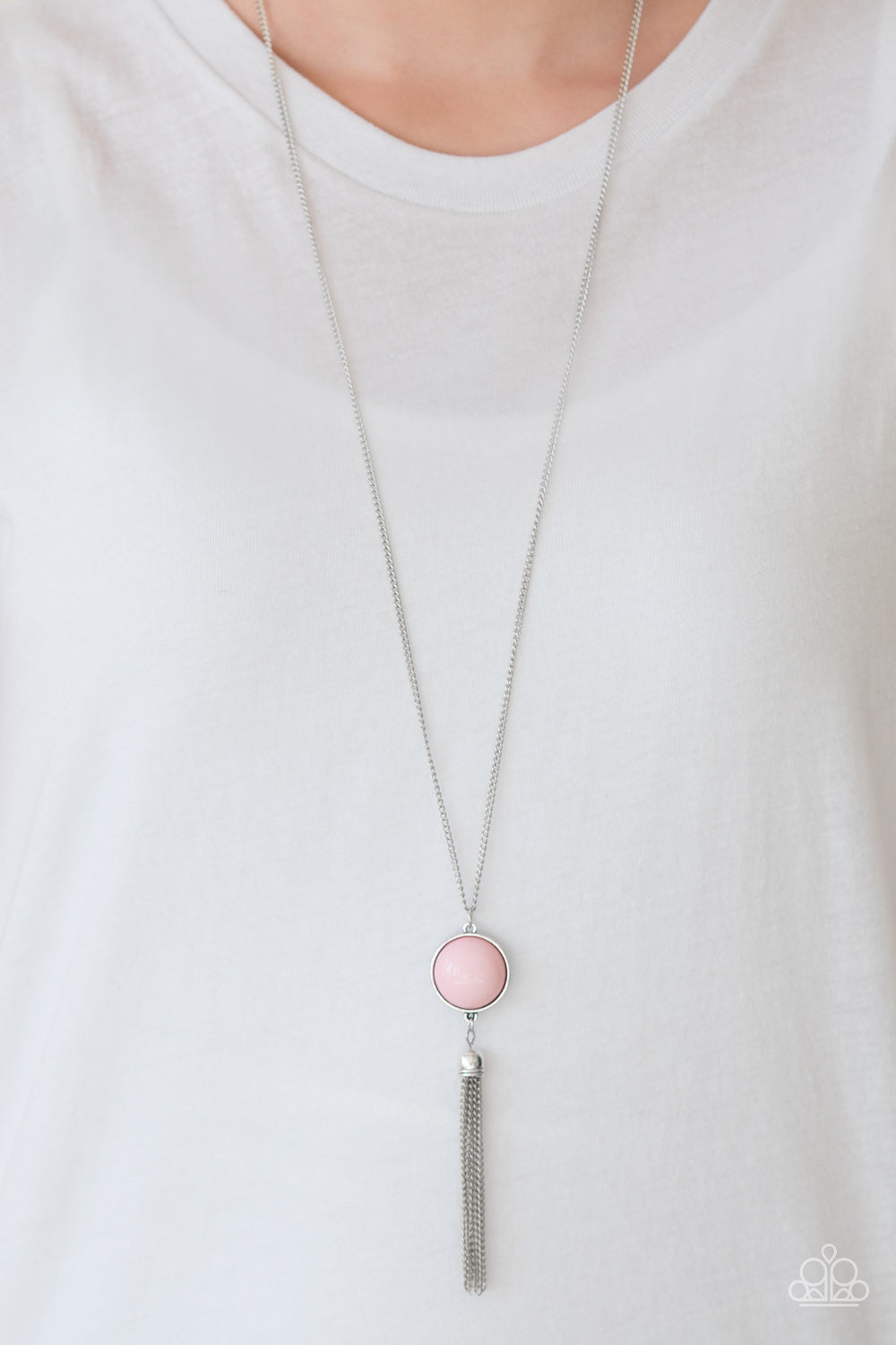 Paparazzi ♥ Pep In Your Step - Pink ♥  Necklace