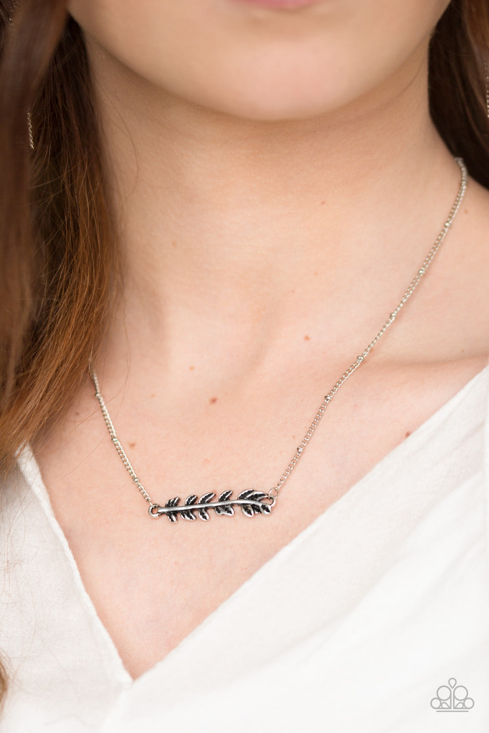 Paparazzi ♥ Beautifully Branching - Silver ♥  Necklace
