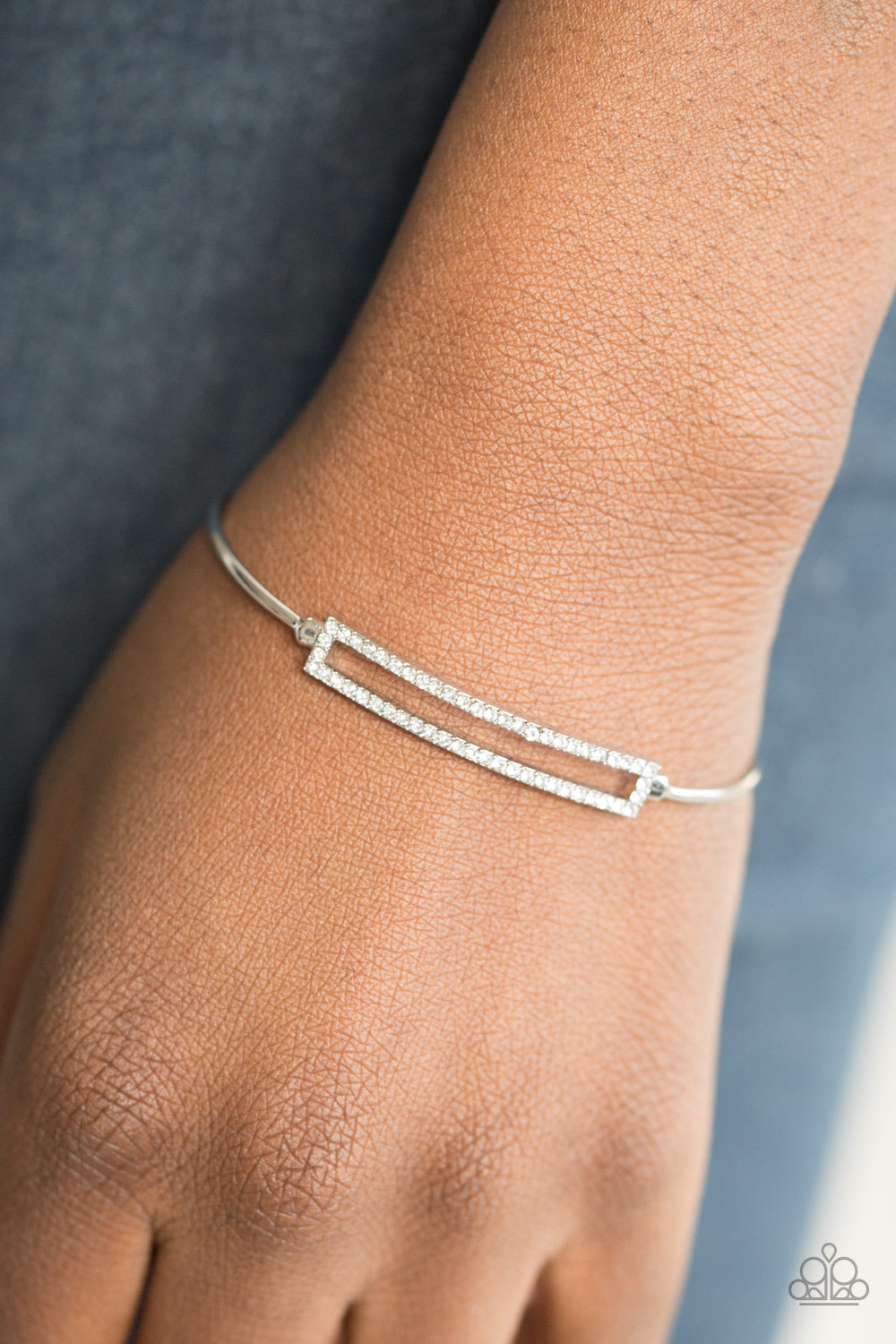 Paparazzi ♥ Money In The Bank - White ♥  Bracelet