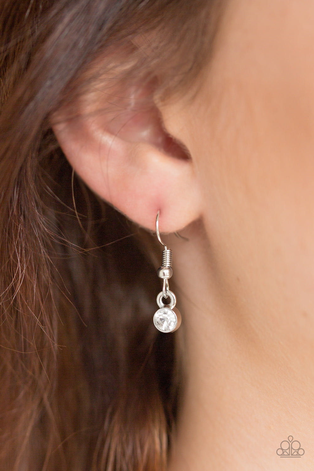 Paparazzi ♥ Already Aglow - White ♥  Necklace