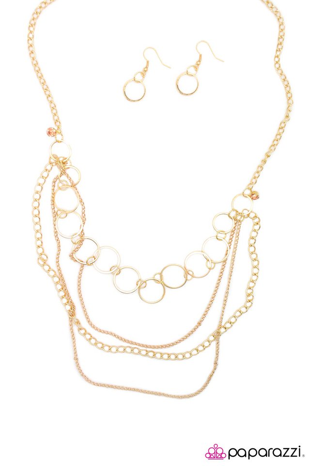 Paparazzi ♥ A Hint of Glint - Gold ♥ Necklace