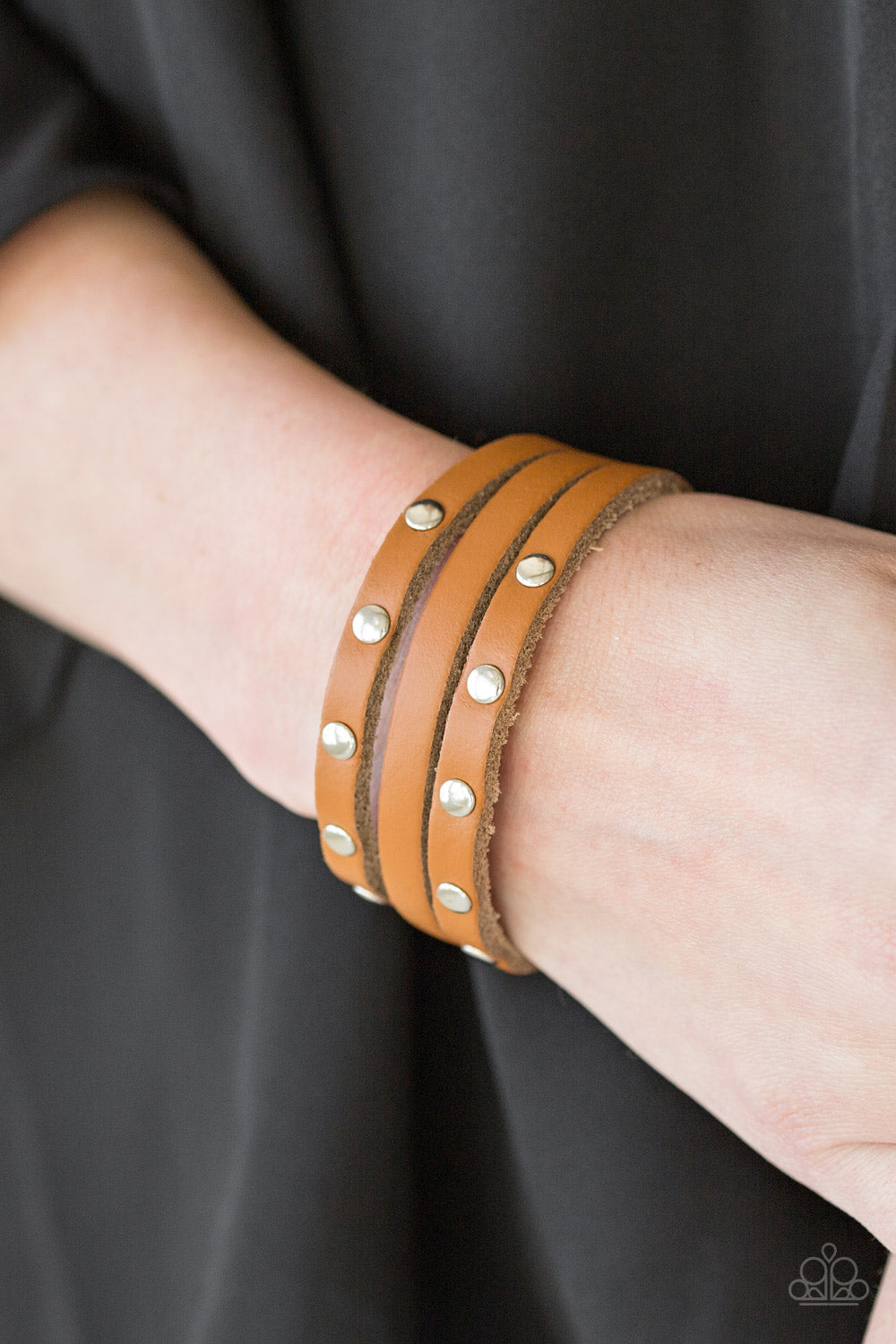 Paparazzi ♥ Radical Raider - Brown ♥  Bracelet