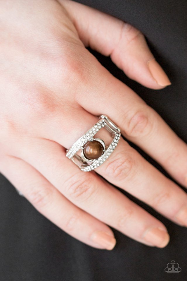 Paparazzi ♥ Bank Run - Brown ♥ Ring