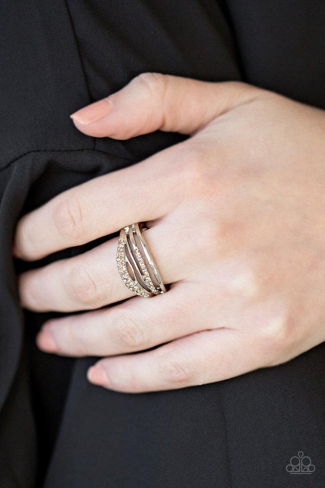Paparazzi ♥ Bank On It - Brown ♥ Ring