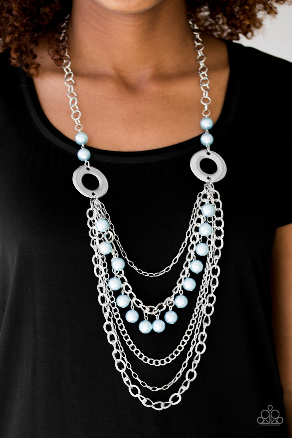 Paparazzi ♥ BELLES and Whistles - Blue ♥  Necklace
