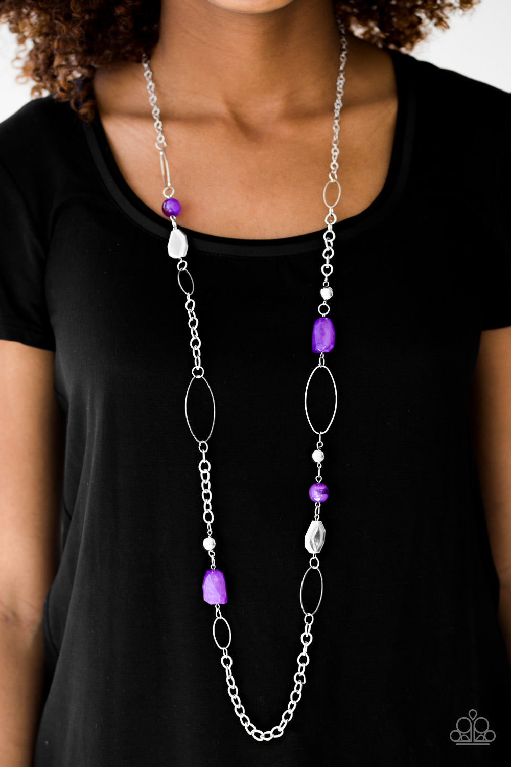 Paparazzi ♥ Popular Demand - Purple ♥  Necklace
