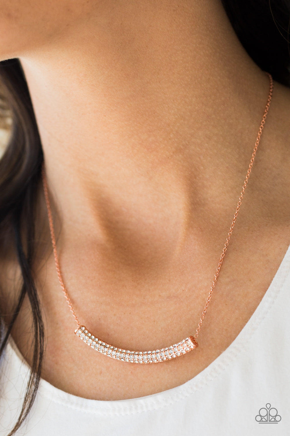 Paparazzi ♥ Metro Magnificence - Copper ♥  Necklace