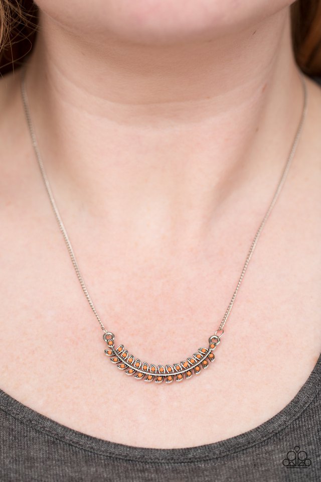 Paparazzi ♥ Flying Colors - Orange ♥ Necklace