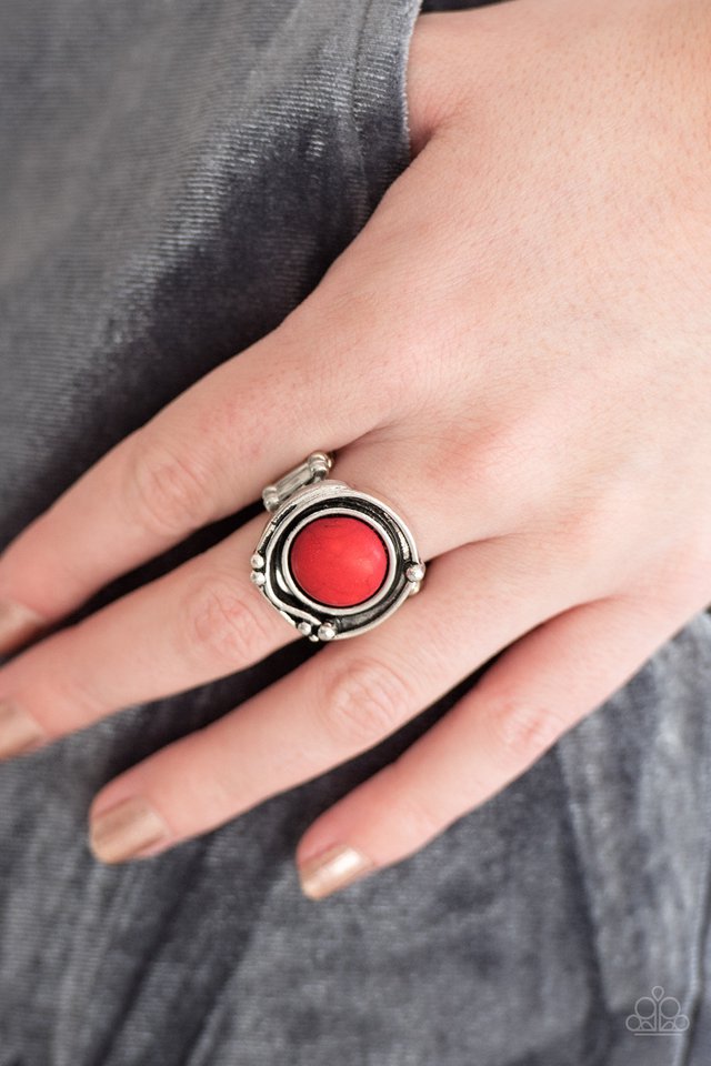 Paparazzi ♥ River Roamer - Red ♥ Ring