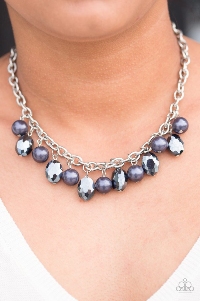 Paparazzi ♥ Celebrity Status - Blue ♥ Necklace