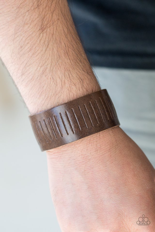Paparazzi ♥ Take A Drive - Brown ♥ Bracelet