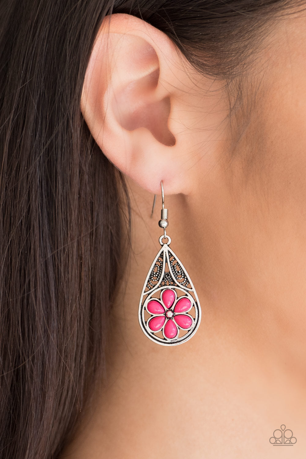 Paparazzi ♥ Countryside Cottage - Pink ♥  Earrings