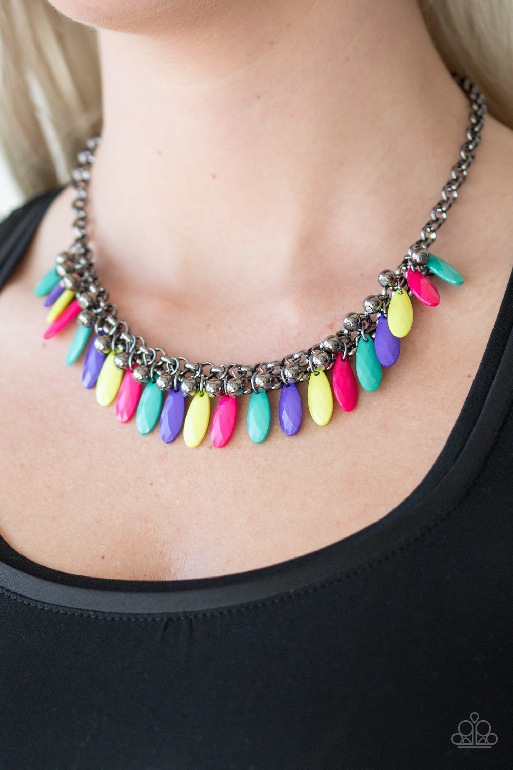 Paparazzi ♥ Jersey Shore - Multi ♥  Necklace