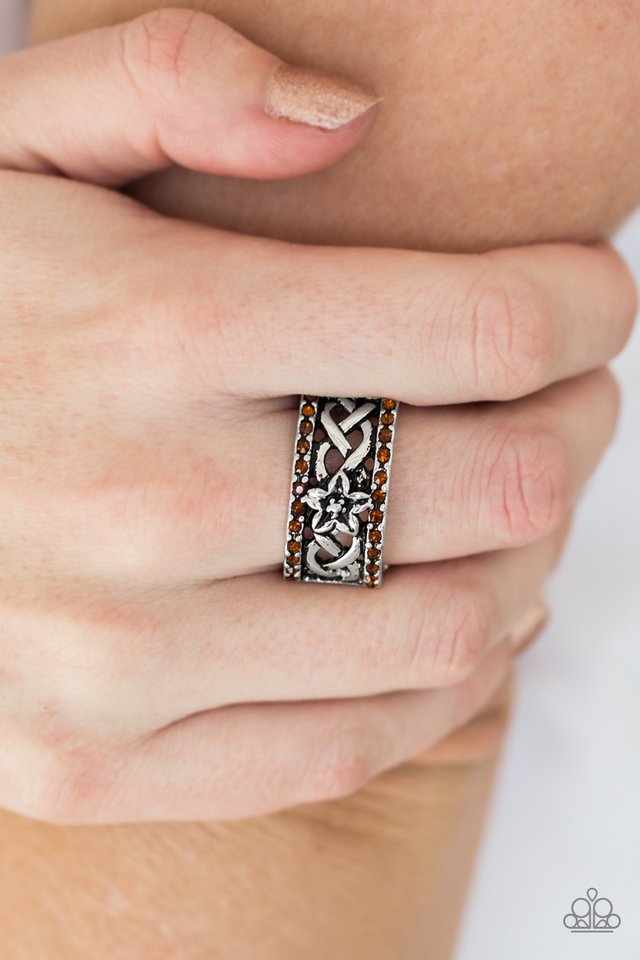 Paparazzi ♥ Tropical Springs - Brown ♥ Ring