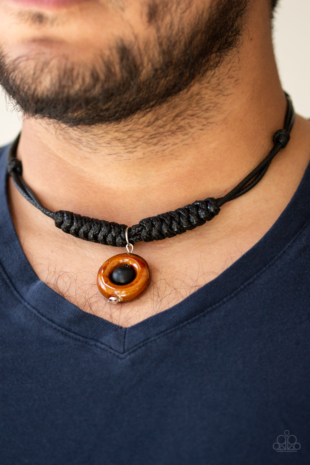 Paparazzi ♥ Stylishly Stone Age - Black ♥  Necklace