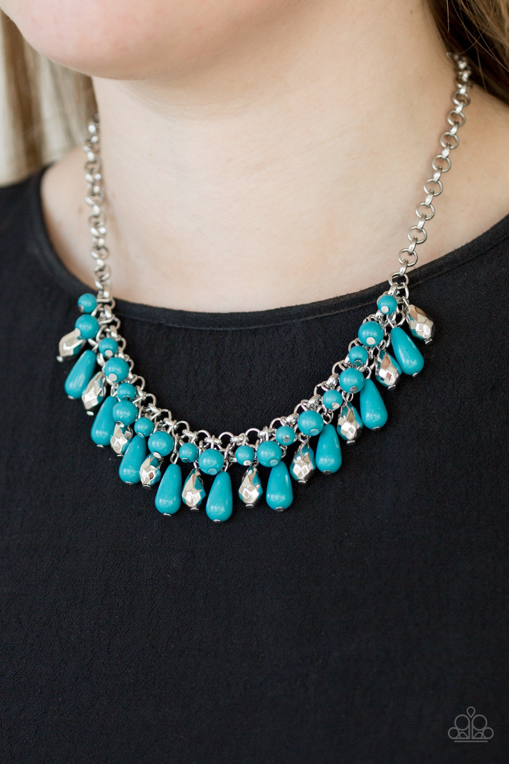 Paparazzi ♥ Coastal Cabanas - Blue ♥  Necklace