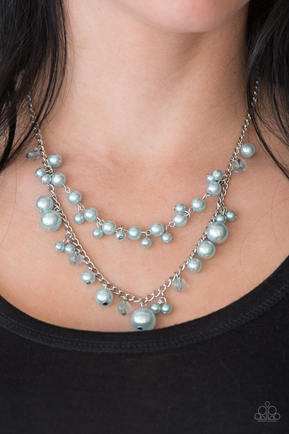 Paparazzi ♥ Blissfully Bridesmaid - Blue ♥  Necklace
