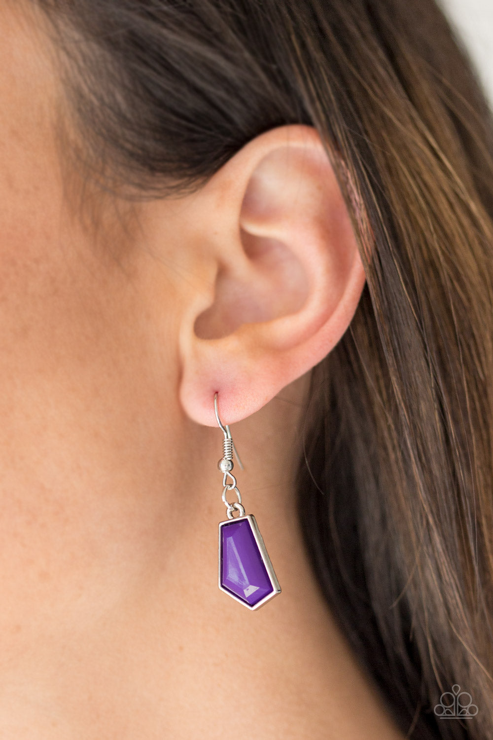 Paparazzi ♥ Get Up and GEO - Purple ♥  Necklace