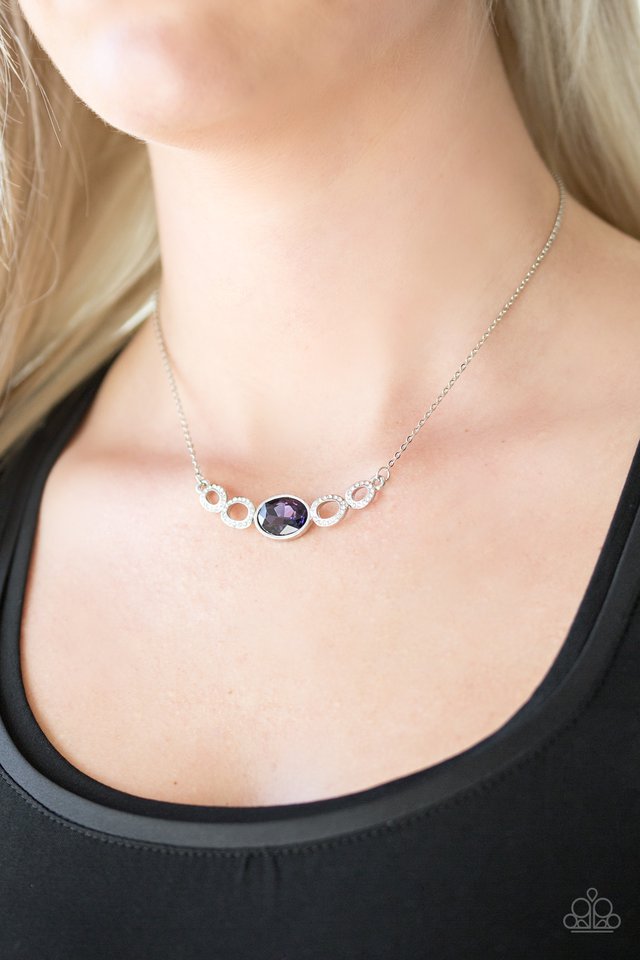 Paparazzi ♥ Cheers To Sparkle - Purple ♥ Necklace