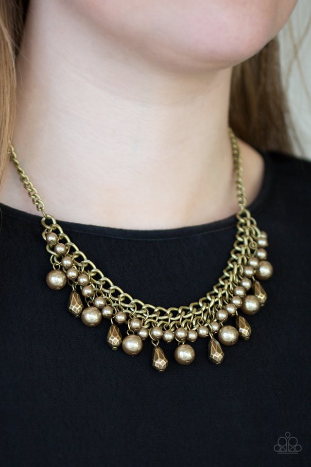 Paparazzi ♥ Imperial Idol - Brass ♥ Necklace