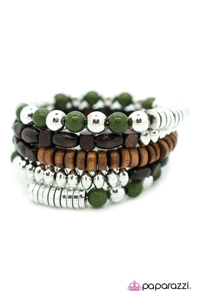 Paparazzi ♥ All in the Wrist - Cypress ♥ Bracelet