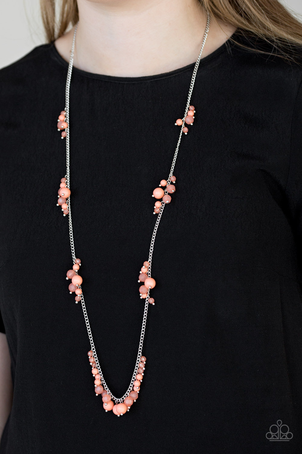 Paparazzi ♥ Coral Reefs - Orange ♥  Necklace