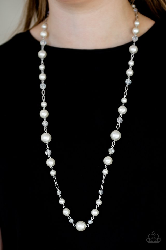 Paparazzi ♥ Make Your Own LUXE - White ♥ Necklace