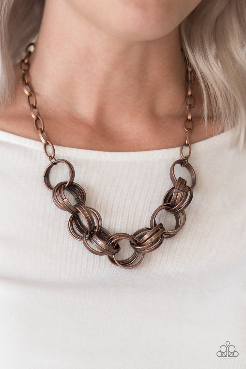 Paparazzi ♥ Statement Made - Copper ♥  Necklace