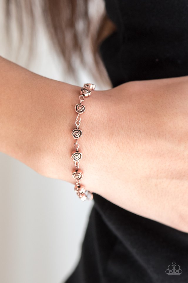Paparazzi ♥ Rosebud Radiance - Copper ♥ Bracelet