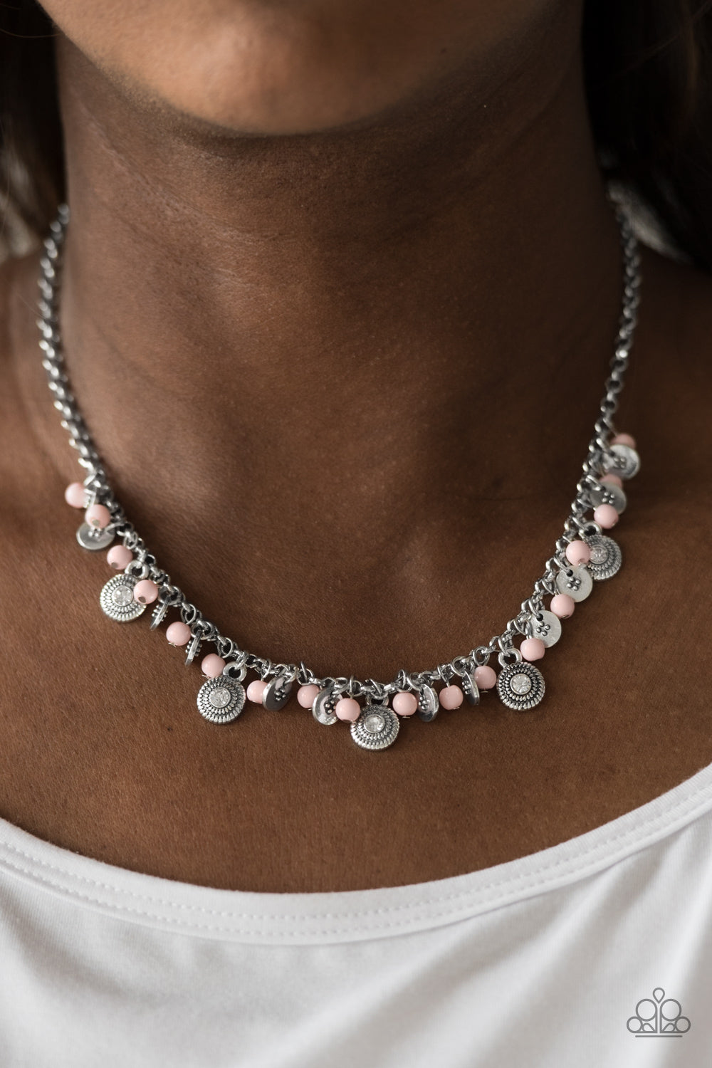 Paparazzi ♥ Fashion Formal - Pink ♥  Necklace