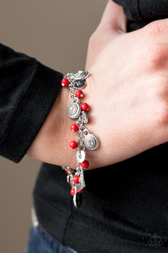 Paparazzi ♥ Pure LUXE - Red ♥ Bracelet