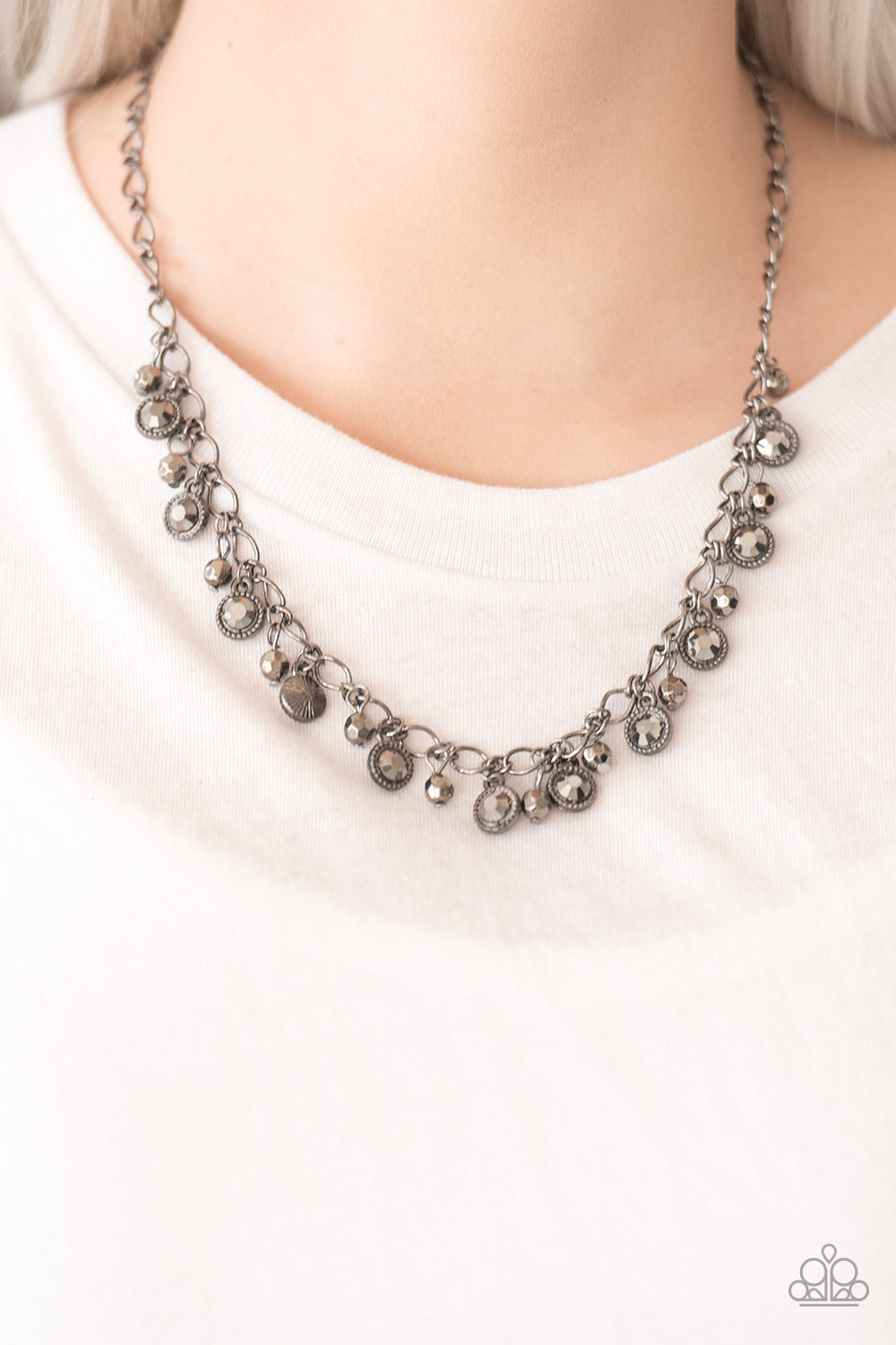 Paparazzi ♥ City Couture - Black ♥  Necklace