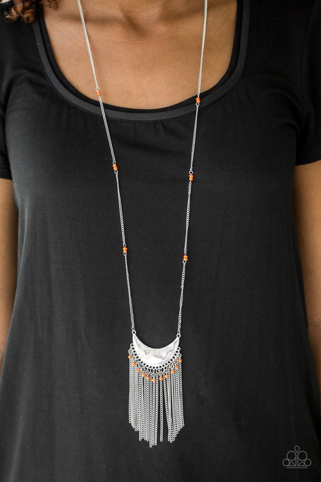 Paparazzi ♥ Desert Trance - Orange ♥ Necklace