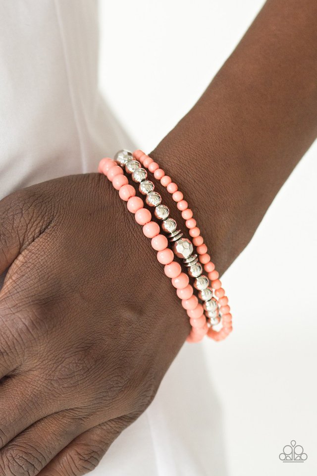 Paparazzi ♥ Midsummer Marvel - Orange ♥ Bracelet