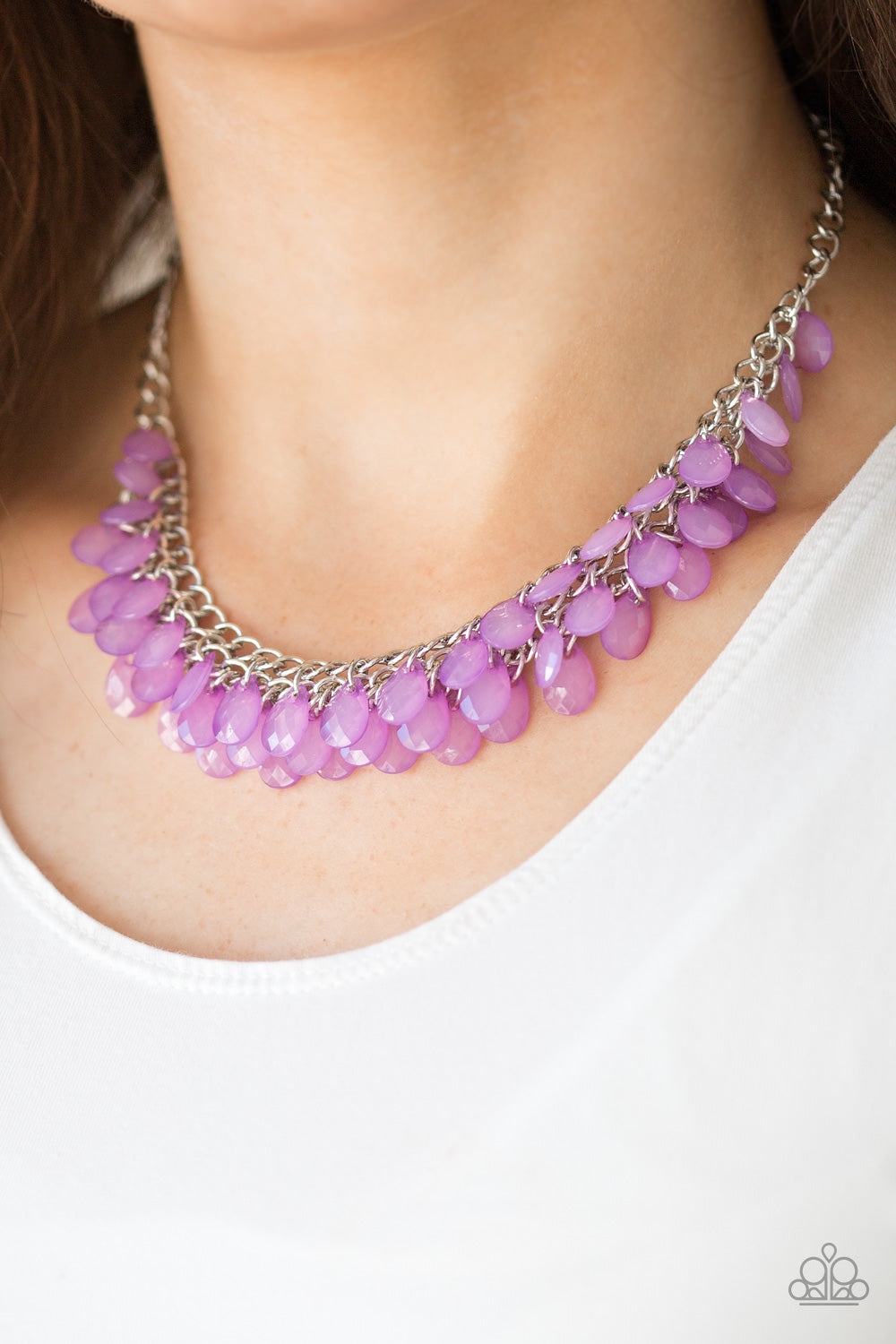 Paparazzi ♥ Next In SHINE - Purple ♥  Necklace