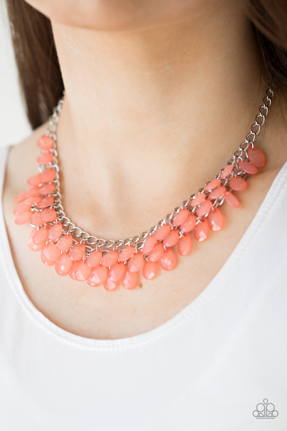Paparazzi ♥ Next In SHINE - Orange ♥  Necklace