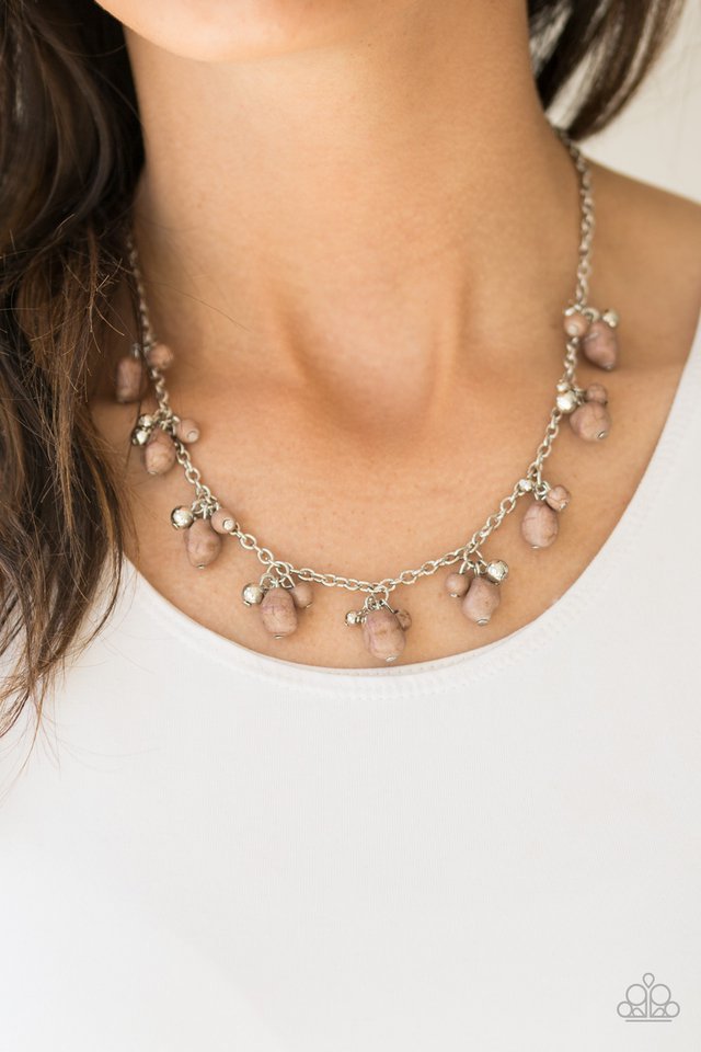 Paparazzi ♥ Rocky Mountain Magnificence - Brown ♥ Necklace
