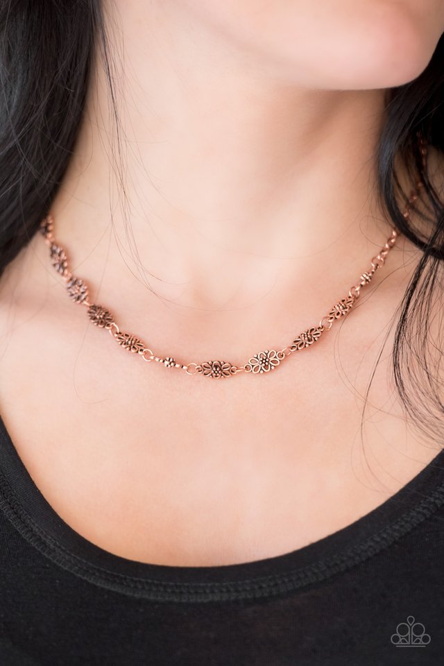 Paparazzi ♥ Daisy Dream - Copper ♥ Necklace