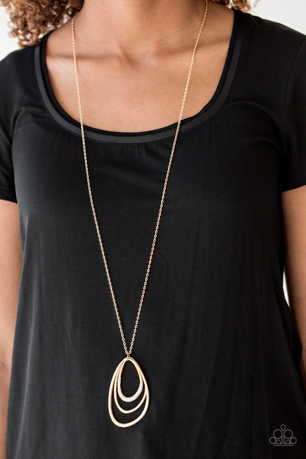 Paparazzi ♥ Already Aglow - Gold ♥  Necklace