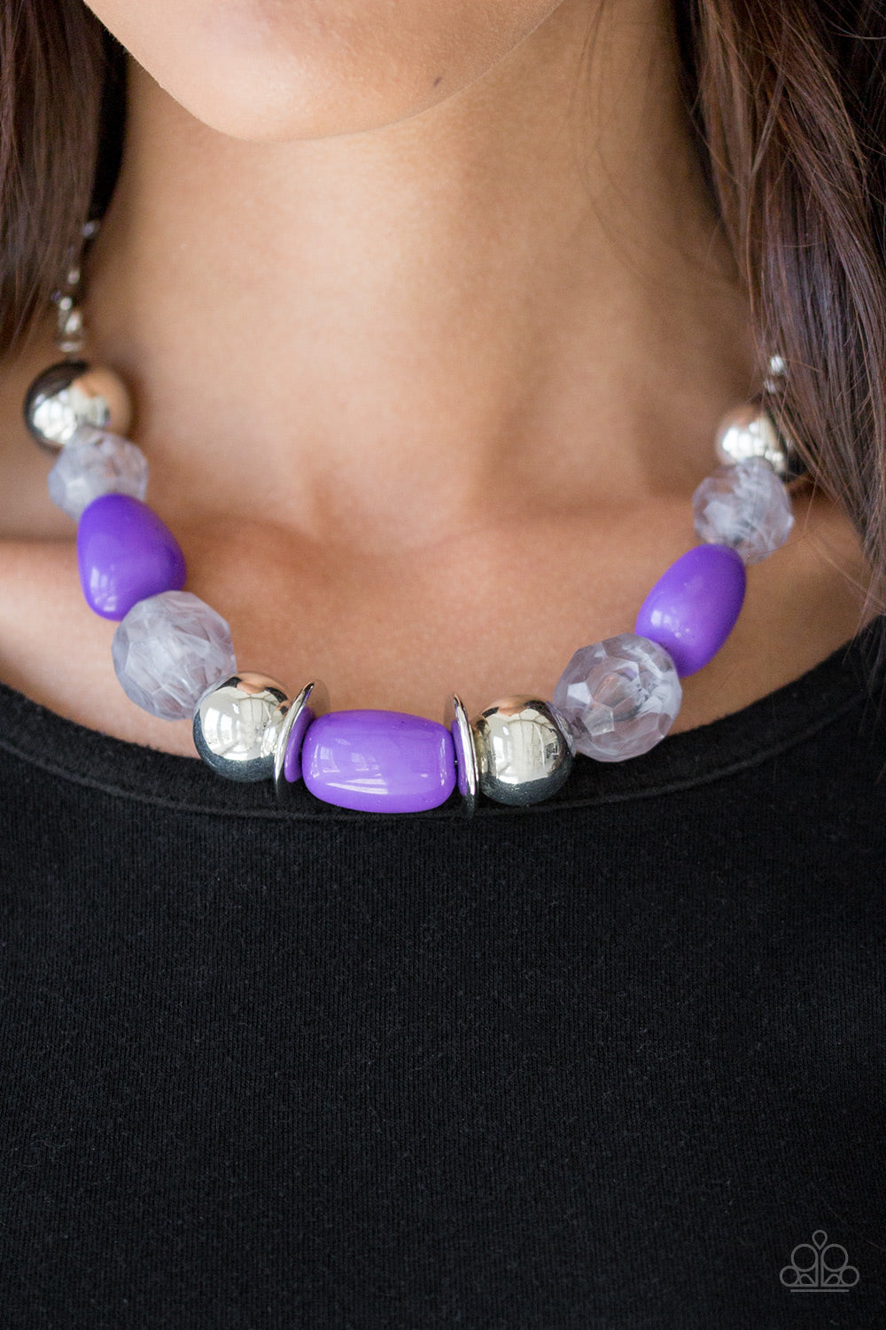 Paparazzi ♥ South Shore Sensation - Purple ♥  Necklace