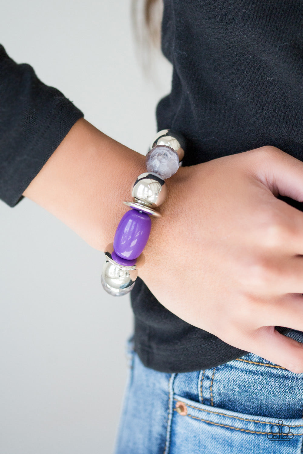 Paparazzi ♥ BAY After BAY - Purple ♥  Bracelet