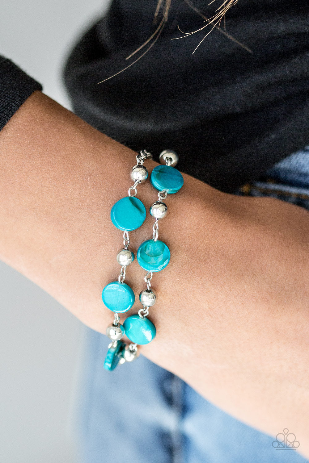 Paparazzi ♥ One BAY At A Time - Blue ♥  Bracelet