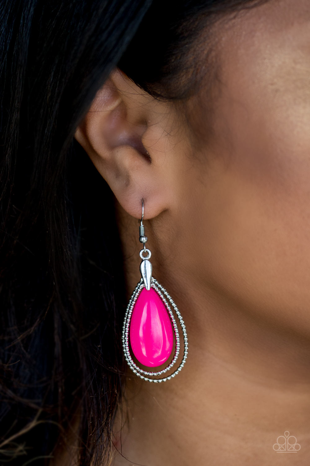 Paparazzi ♥ Spring Splendor - Pink ♥  Earrings