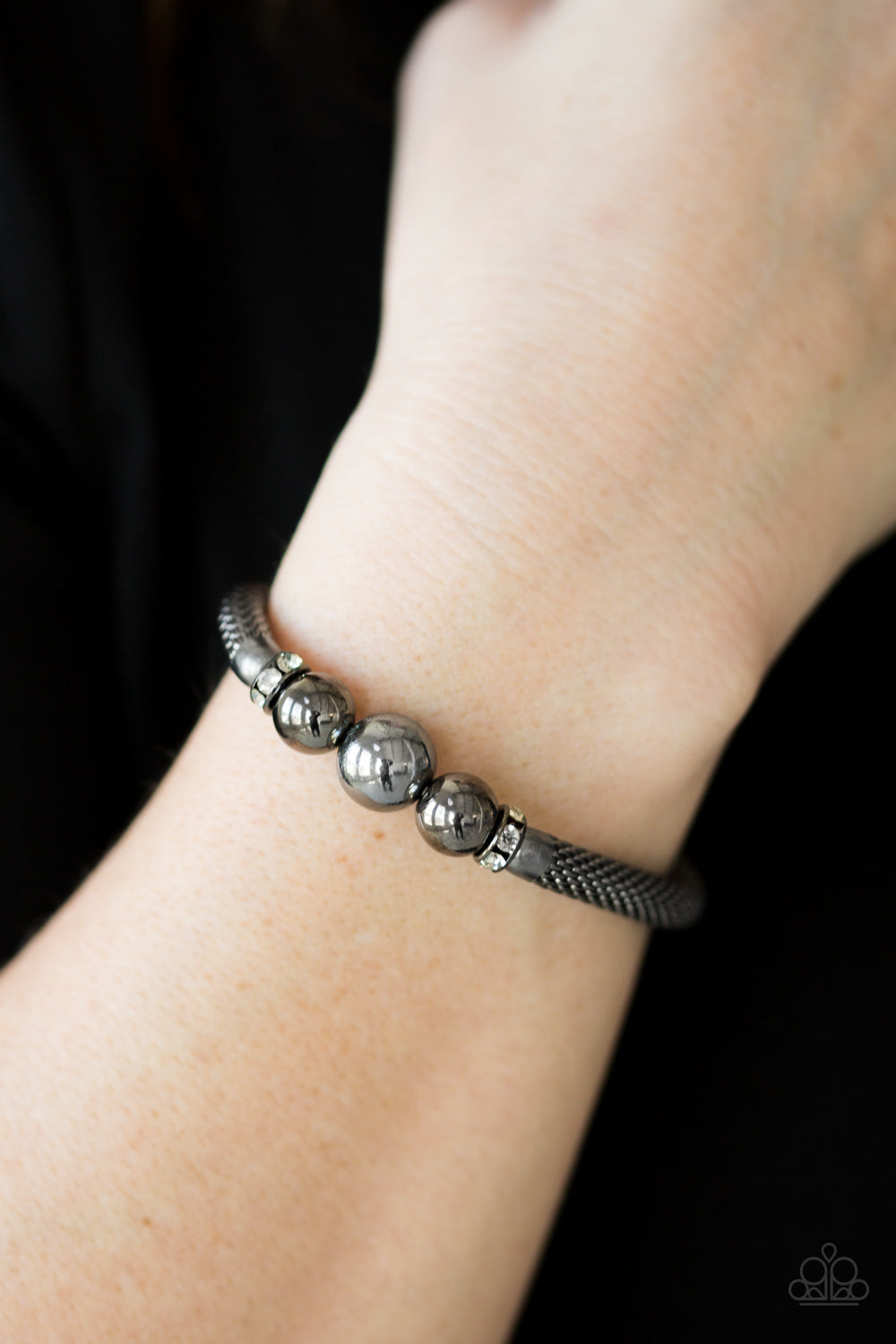 Paparazzi ♥ City Campus - Black ♥  Bracelet