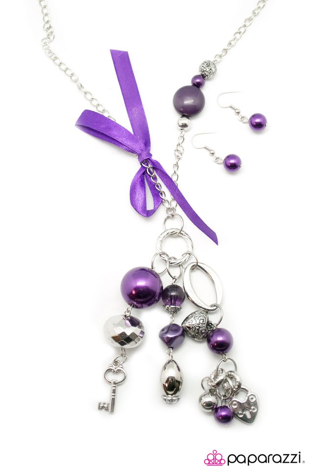 Paparazzi ♥ Wishful Thinking - Purple ♥ Necklace
