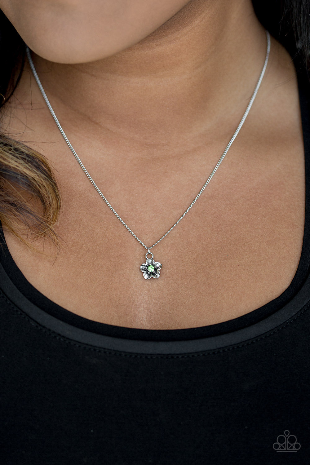 Paparazzi ♥ Boho Botanical - Green ♥  Necklace